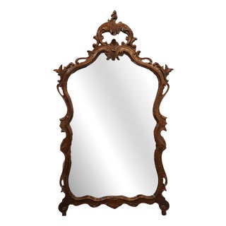 Antique Mirror in Walnut, 1870 For Sale