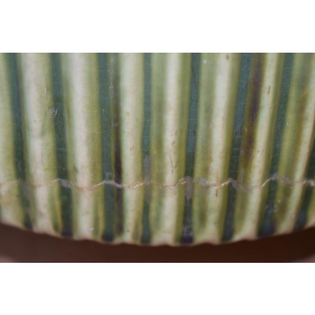 Art Deco Early 20th Century Roseville Donatello Umbrella Stand For Sale - Image 3 of 5