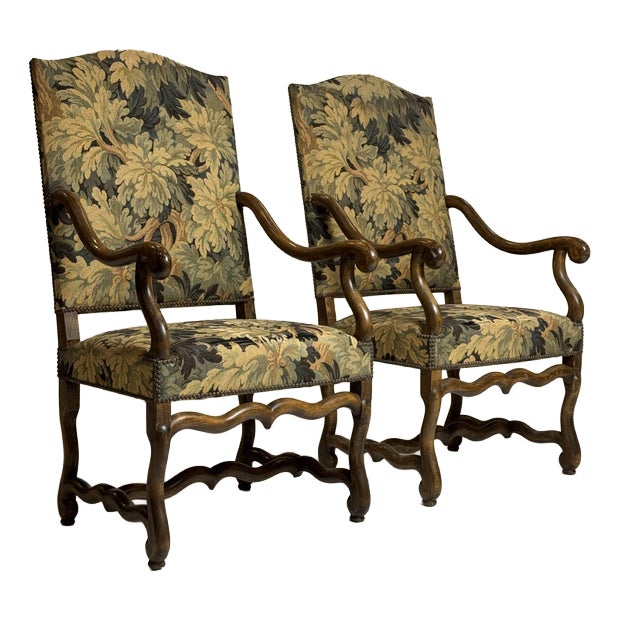 Armchairs by Os De Mouton, France, Set of 2 For Sale