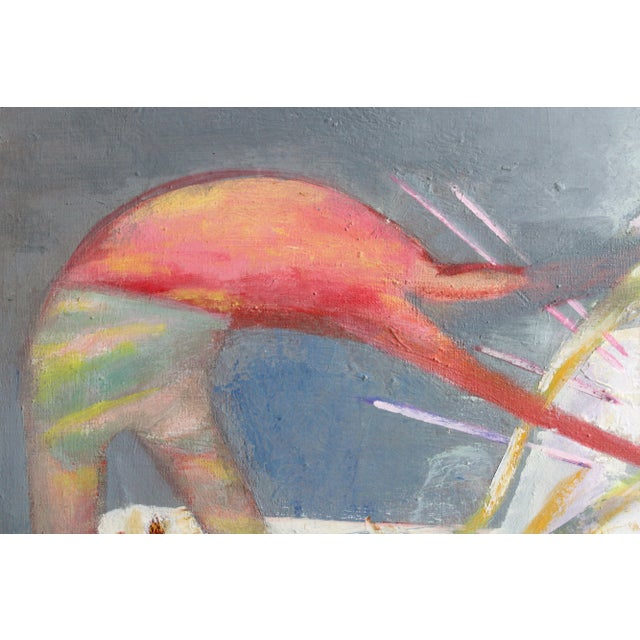 Victor Karnauh, Dream, Oil on Canvas For Sale - Image 5 of 10