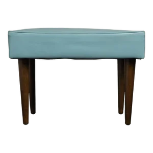 1950s Original Milo Baughman Thayer Coggin Ottoman Stool Signed