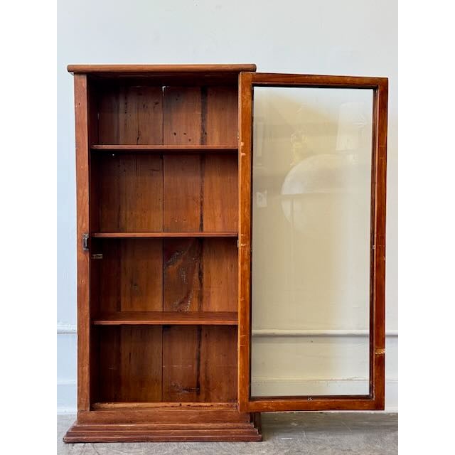 Antique Pine Display Case For Sale - Image 11 of 11