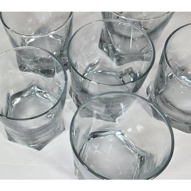 Twisted Rocks Lowballs- Set of Six For Sale - Image 6 of 11
