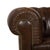 Chesterfield Chair in Brown Leather For Sale - Image 3 of 14