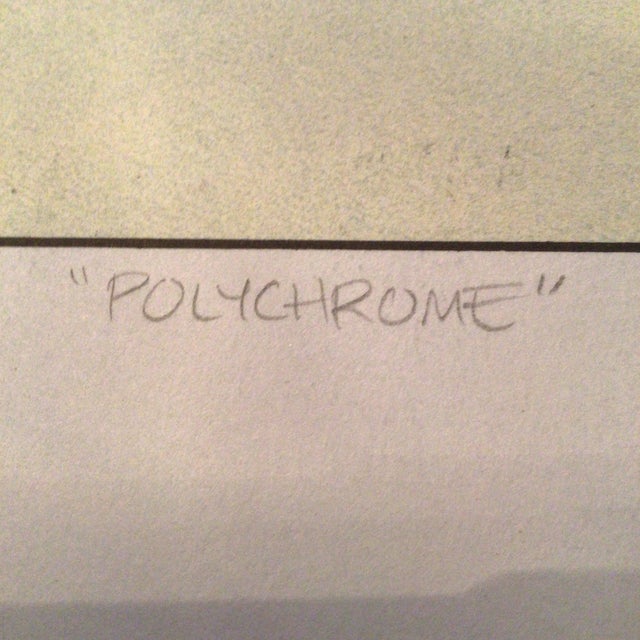 Poster of Polychrome Signed and Numbered by Artist Eric Shanower 129/300 For Sale - Image 9 of 11