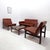 1960s Ole Gjerlov-Knudsen & Torben Lind ‘Moduline’ Leather Seating Set, 1962 For Sale - Image 5 of 10