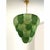 Contemporary Luxury Multi Green Petals Murano Glass Chandelier – Contemporary Simoeng Design For Sale - Image 3 of 10