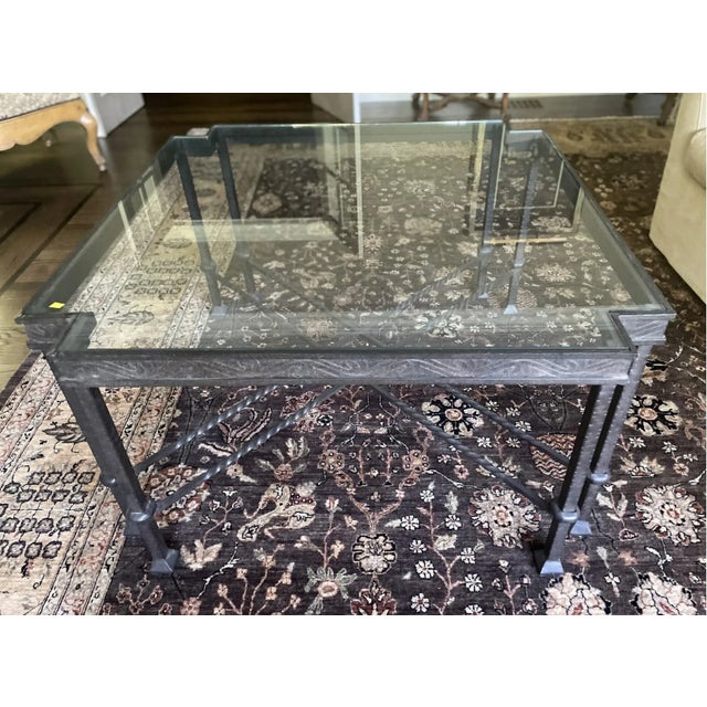 Late 20th Century New York Design Center Wrought Iron and