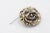 Metal Large Sam Philipe Sterling Silver Flower Pendant Brooch For Sale - Image 7 of 7
