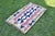 1980s 1980s Rustic Blue Flamestich Kilim For Sale - Image 5 of 7