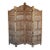 Vintage Handcrafted Wood Screen; Room Divider For Sale