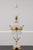 Italian 1980s Pair Sunning Italian Brass & Crystal Urn Style Table Lamps For Sale - Image 3 of 16