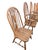 Traditional Vintage Solid Oak Bow-Back Windsor Dining Chairs - Set of 6 For Sale - Image 3 of 18