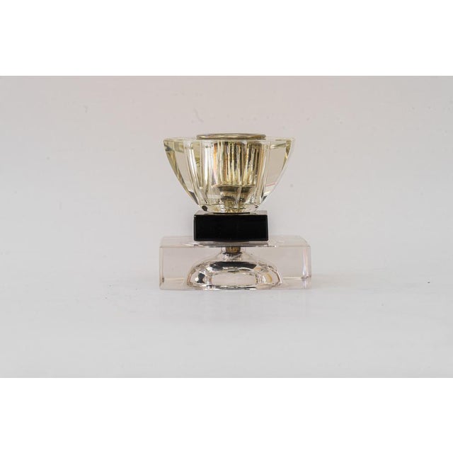 Art Deco Candleholder from Bakalowits & Söhne, Vienna, 1920s For Sale - Image 3 of 8