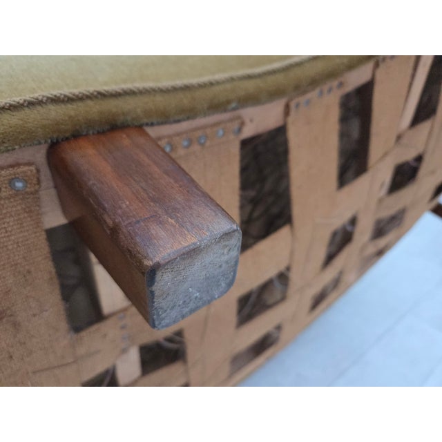 Vintage Danish Three-Seater Banana Sofa, 1960s For Sale - Image 18 of 18