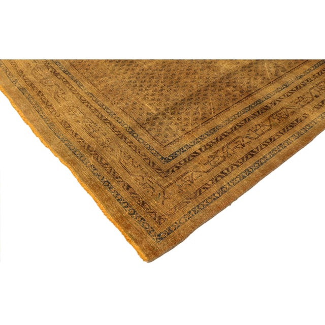 Vintage Middle Eastern Hand-Knotted Rug For Sale - Image 4 of 7