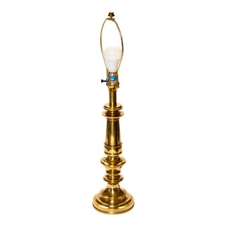 Stiffel Traditional Brass Lamp For Sale