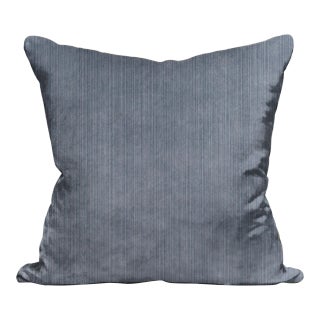 The House of Scalamandré Strie Velvet Pillow, Soldier For Sale