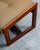Mid Century Danish Modern Lounge Chair Lennart Bender Walnut Wood Bronze Vintage For Sale - Image 9 of 12