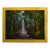 1990s Jungle Cascade Oil on Canvas For Sale