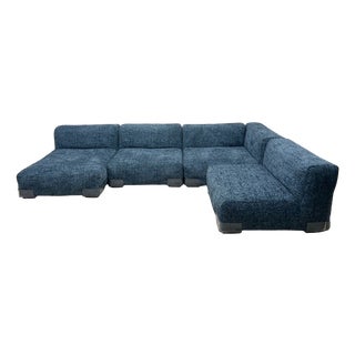 Modular Two-Seater Sofa by Piero Lissoni for Kartell, Set of 5 For Sale