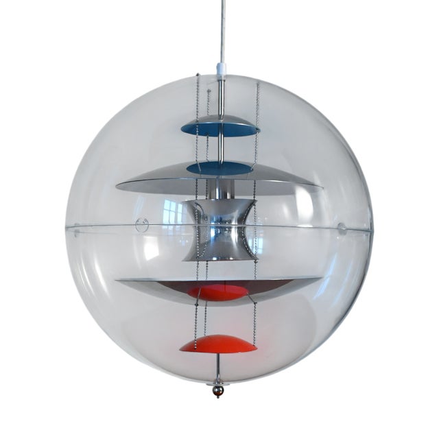 VP Globe Lamp by Verner Panton for Louis Poulsen, 1970s For Sale