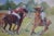 Mid 20th Century British Polo Match #5 Watercolour by Helen Anderson (British, 20th Century) For Sale - Image 5 of 5
