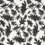 The Old Oak Black & White Print on Cotton/Linen Blend Fabric For Sale