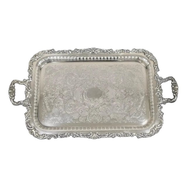 Vintage Community Ascot 0316-5 Pierced Gallery Silver Plate