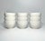 Crate & Barrel “CB2” 9 Ceramic Eggshell White Small Mini Dipping Bowls 3 5/8” Excellent condition. No chips, cracks, or...