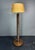 Mid-Century French Brutalist Modernist Turned Wood Floor Lamp in the style of Charles Dudouyt, 1950s For Sale - Image 16 of 16