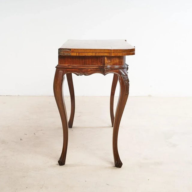 Game Table in Olive Briar For Sale - Image 9 of 12