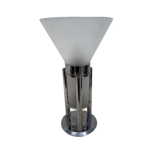 Art Deco French Table Lamp by Jean-Boris Lacroix, 1930s For Sale