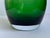Late 20th Century Vintage Green Art Glass Vase For Sale - Image 5 of 9