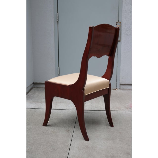 Early 19th Century Pair of Neoclassical Side Chairs For Sale - Image 12 of 18