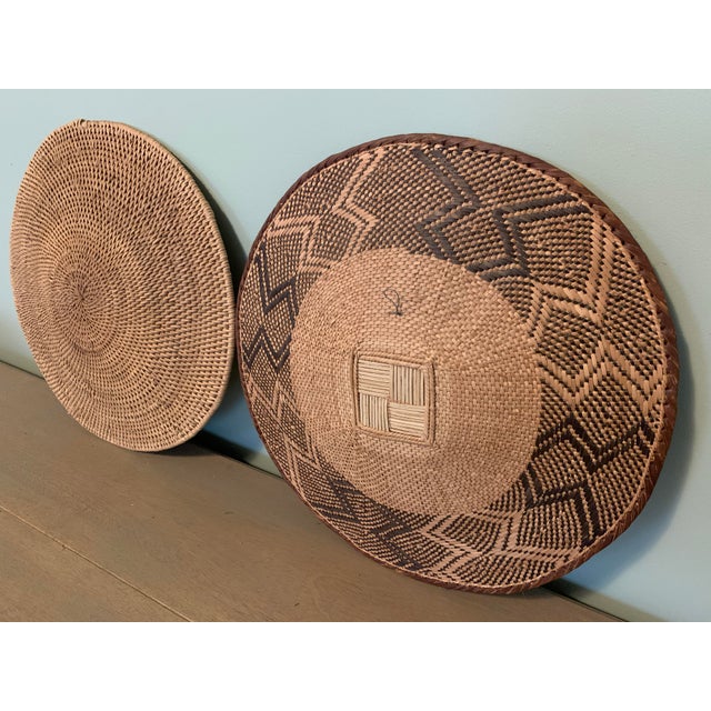 African Tonga Baskets Set of 4 Chairish