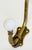 Vintage French Style Brass and Ceramic Wall Hook For Sale In Kansas City - Image 6 of 6