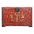 Antique 19th Century Chinese Red Lacquer Trunk For Sale