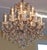 2000 - 2009 Schonbek 15 Light La Scala 5075 Textured Bronze Finish Crystal Chandelier For Sale - Image 5 of 17