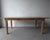 Farmhouse Rustic European Style Hand Crafted Dining Table For Sale - Image 3 of 7