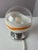 Glass Table Lamp in White Orange Glass Chrome from Doria For Sale - Image 7 of 11