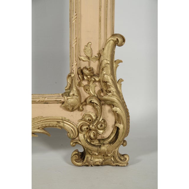 Large Antique Rokoko Style Frame, 1860 For Sale - Image 4 of 18
