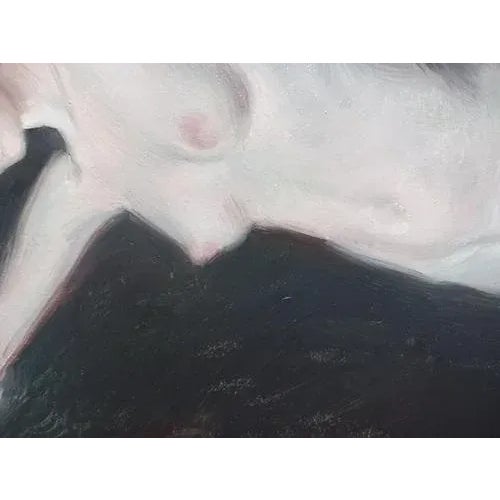 A Moment, Oil on Canvas, 21st Century For Sale - Image 4 of 5