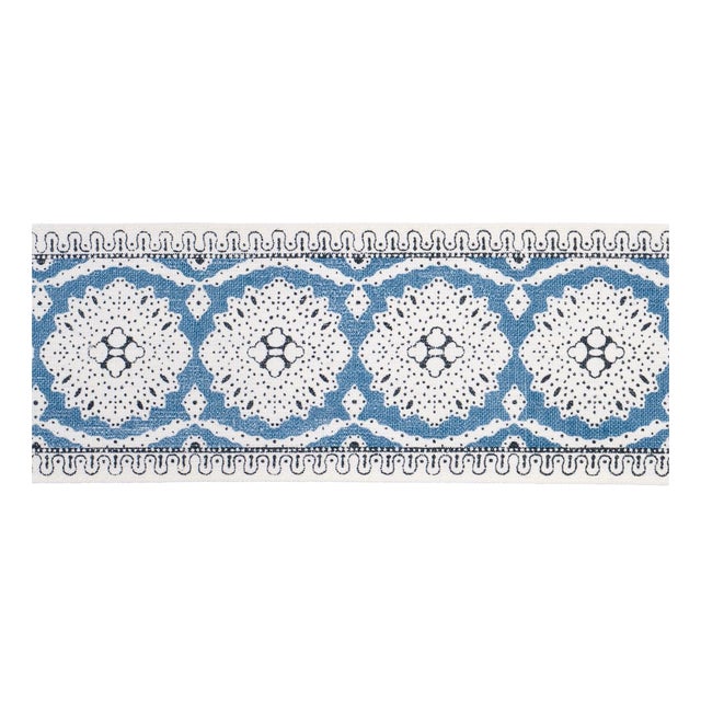 SAMPLE - Schumacher X Rita Konig Maximilian Tape In Blue For Sale