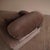 Brown Vintage Italian Lounge Chair For Sale - Image 8 of 10