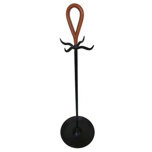 The School of Paris Jacques Adnet Fireplace Tools For Sale - Image 3 of 9