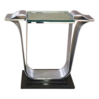 Deco Style Console Table For Sale