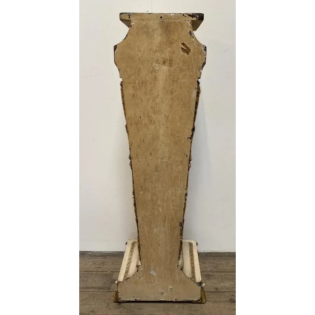Decorative French Pedestal Table For Sale - Image 4 of 10