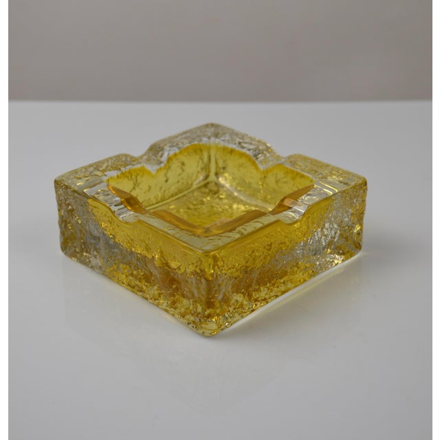 Vintage Crystal Ashtray from Walther Kristallglas, Germany, 1970s For Sale - Image 9 of 13