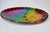 Vintage Fiala Design Works Hand Painted Abstract Art Glass Plate For Sale - Image 6 of 10